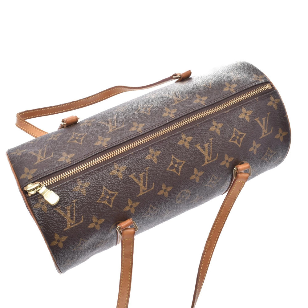 Louis Vuitton Handbag Monogram Brown Canvas Papillon - Picture 10 of 11